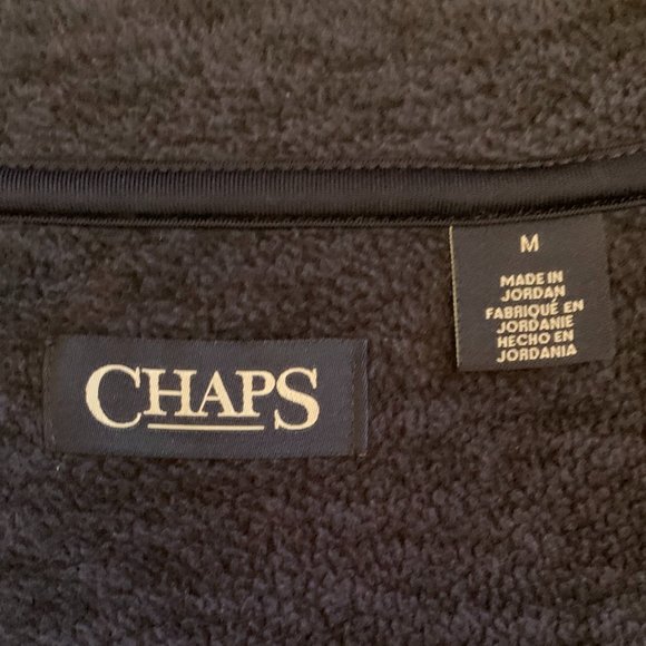 Chaps - Mens Jackets Medium Fleece Classic M - Picture 5 of 5